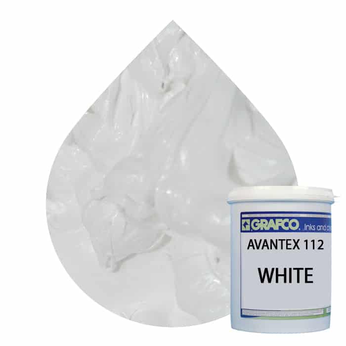 plastisolna barva avantex 112 white 5kg