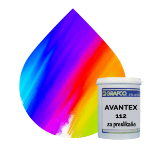 Barve Avantex 112 plastisolna barva za preslikače