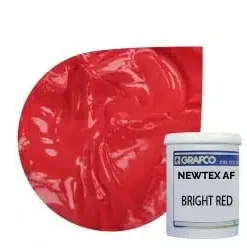 NEWTEX AF 112 vodna barva za tisk na majice svetlo rdeča