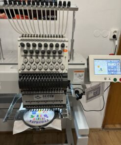 Zweiköpfige Stickmaschine RICOMA MT-1502 7 Vezilni stroj, Ricoma-MT-1502, dve glavi, 15 barv