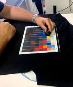Premium DTF preslikači po naročilu 15 Barvni test DTF preslikačev na tekstilu