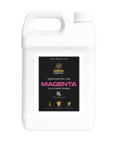 DTG barve MIRA DIGITAL – kompatibilne z Brother GTX Pro Bulk – 5 L 9 dtg ink mira digital compatible gtx pro bulk M